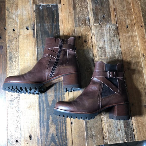 ZINDA SPAIN Shoes - ZINDA | SPAIN | Calf Leather Ankle Boots, Size 8, Brown